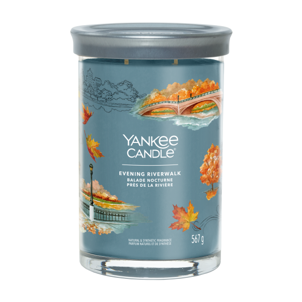 Signature Collection Large Tumbler 2-Docht (567 g) - Evening Riverwalk